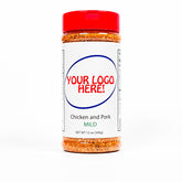 Chicken and Pork Rub Mild - Red Lid